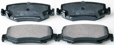 Brake Pad Set, disc brake (B111251)