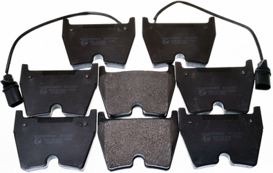 Brake Pad Set, disc brake (B111053)