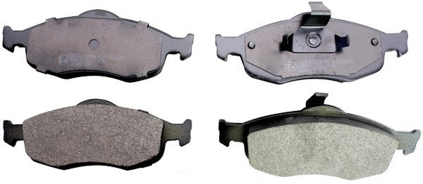 Brake Pad Set, disc brake (B110230)