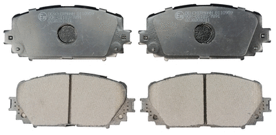 Brake Pad Set, disc brake (B110959)