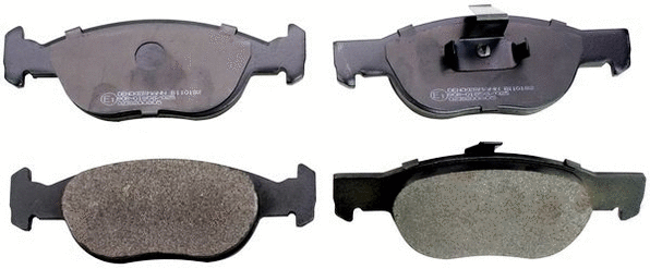 Brake Pad Set, disc brake (B110182)