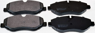 Brake Pad Set, disc brake (B111040)