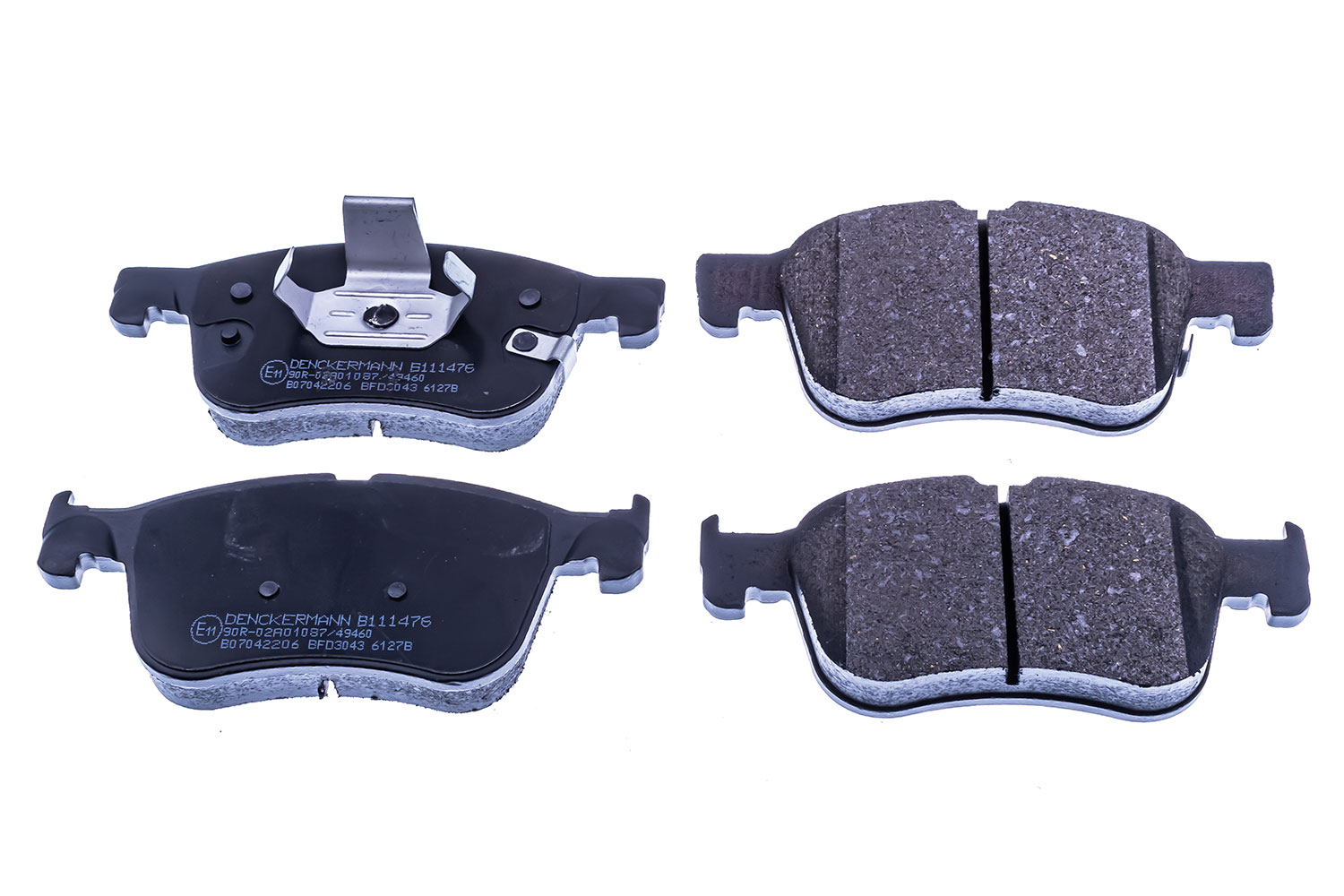 Brake Pad Set, disc brake (B111476)