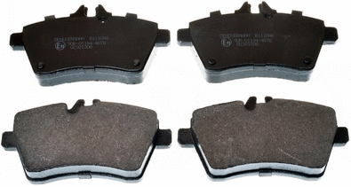 Brake Pad Set, disc brake (B111046)