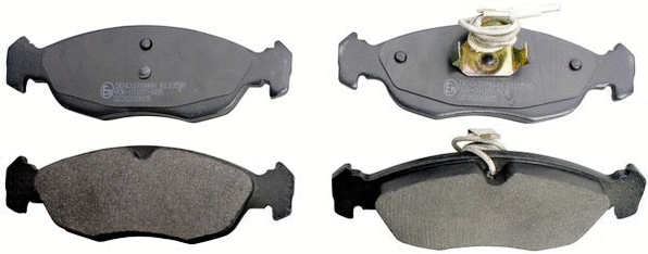 Brake Pad Set, disc brake (B110598)