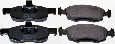 Brake Pad Set, disc brake (B111214)