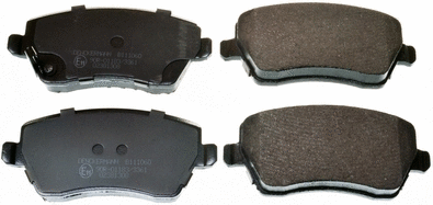 Brake Pad Set, disc brake (B111060)