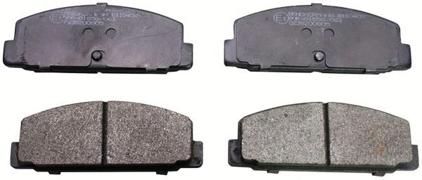 Brake Pad Set, disc brake (B110407)