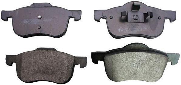 Brake Pad Set, disc brake (B110817)