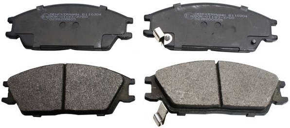 Brake Pad Set, disc brake (B110304)