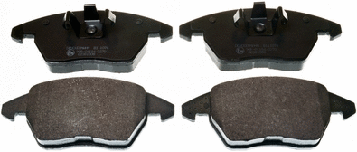 Brake Pad Set, disc brake (B111074)