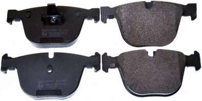 Brake Pad Set, disc brake (B111107)