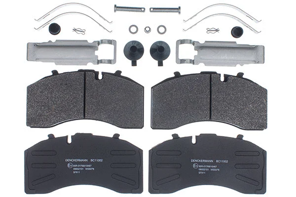 Brake Pad Set, disc brake (BC11002)
