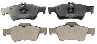 Brake Pad Set, disc brake (B110883)