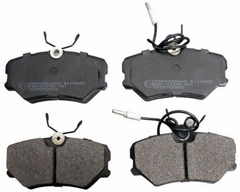 Brake Pad Set, disc brake (B110603)