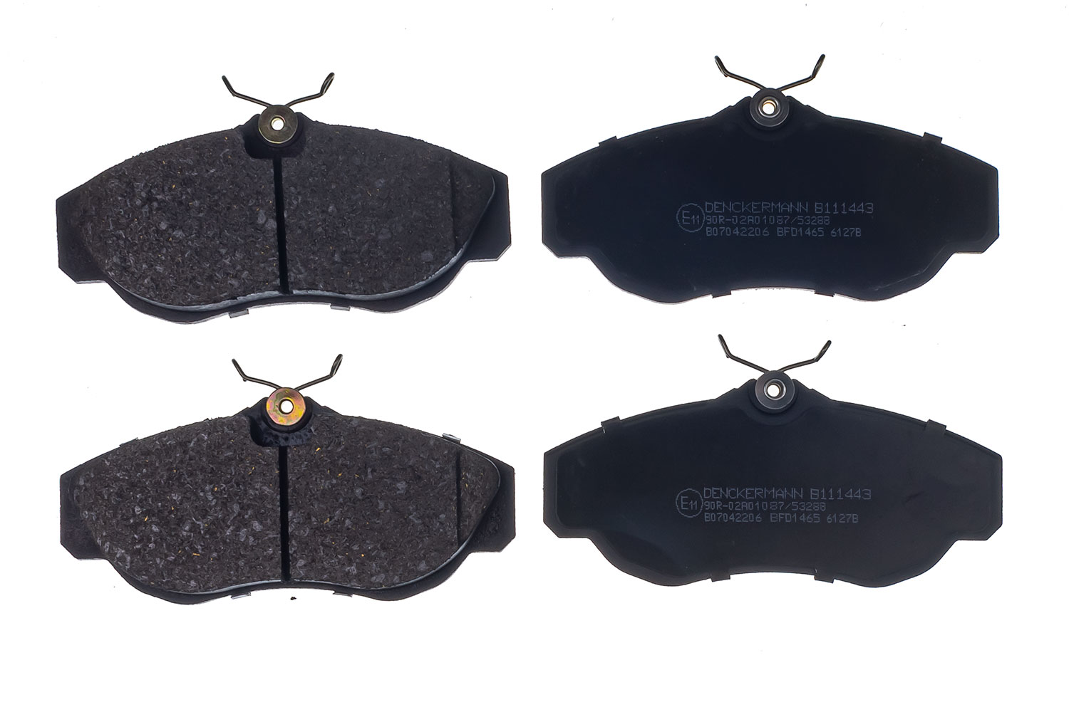 Brake Pad Set, disc brake (B111443)