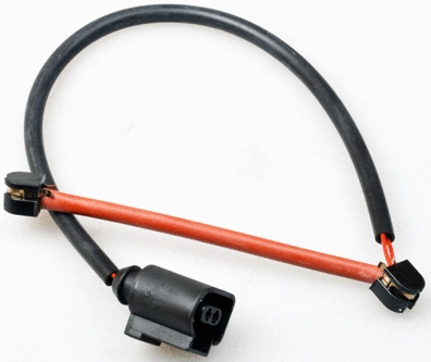 Warning Contact, brake pad wear (B170007)