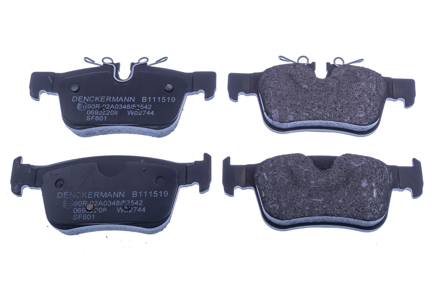 Brake Pad Set, disc brake (B111519)