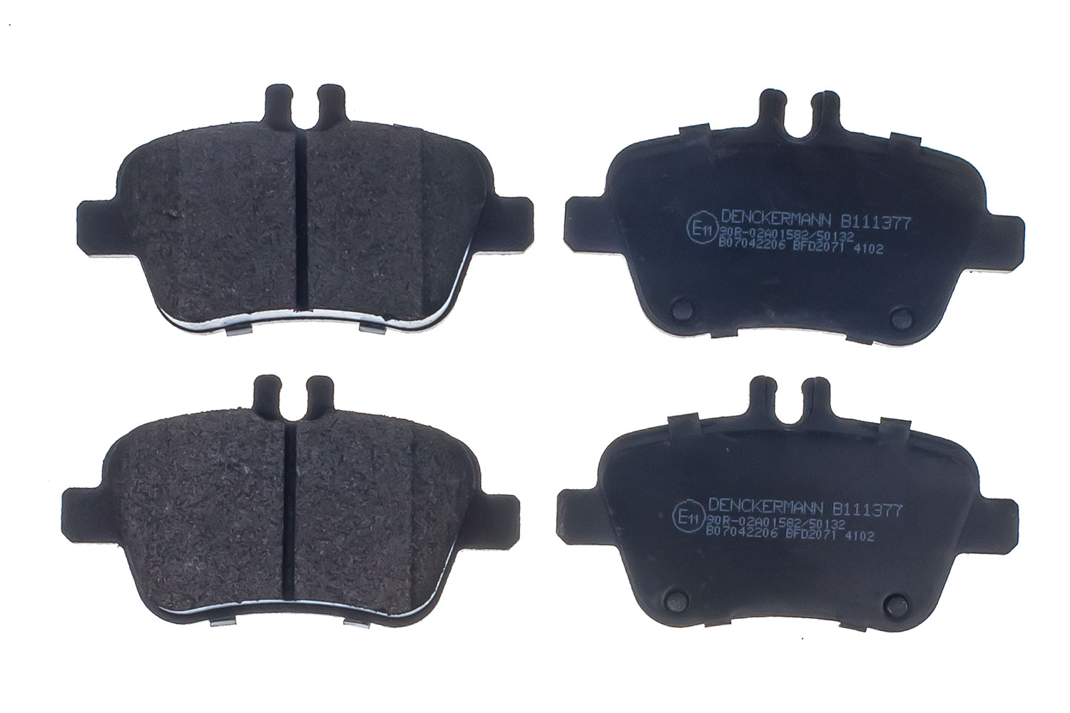 Brake Pad Set, disc brake (B111377)