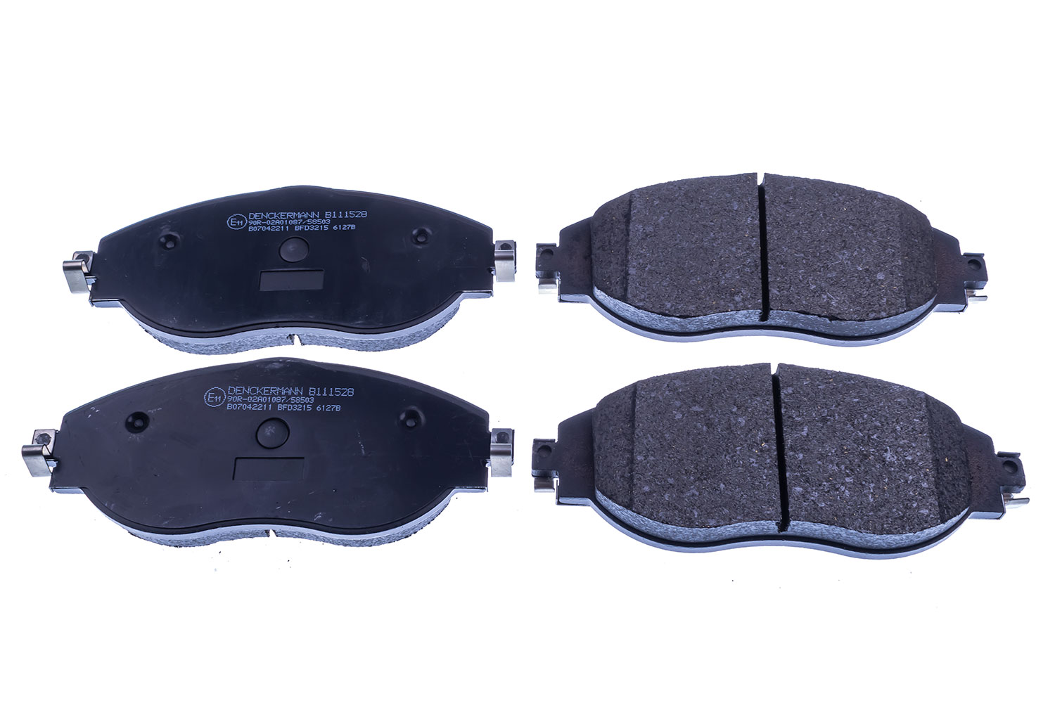 Brake Pad Set, disc brake (B111528)