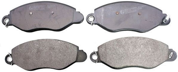 Brake Pad Set, disc brake (B110239)