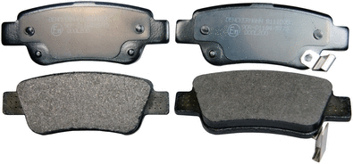 Brake Pad Set, disc brake (B111008)