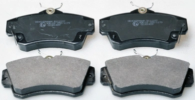 Brake Pad Set, disc brake (B111237)