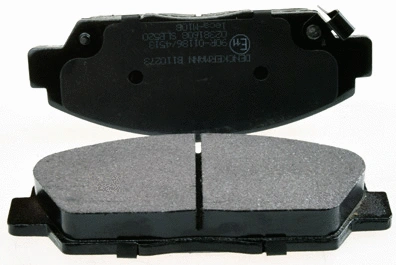 Brake Pad Set, disc brake (B110273)