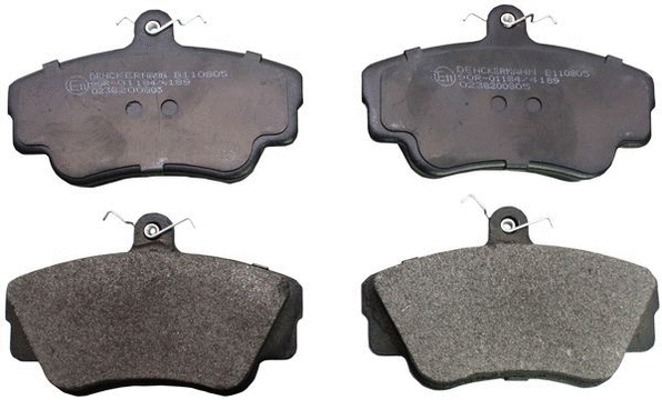 Brake Pad Set, disc brake (B110805)