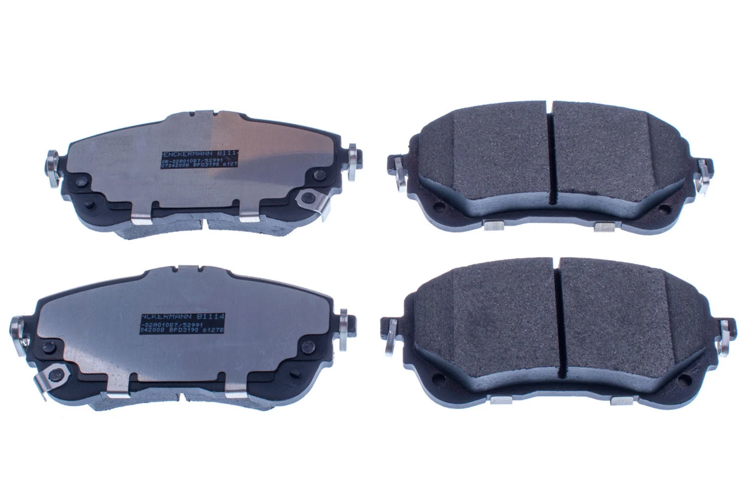 Brake Pad Set, disc brake (B111458)