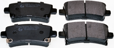 Brake Pad Set, disc brake (B111012)