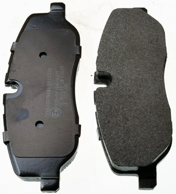Brake Pad Set, disc brake (B111331)