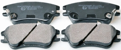 Brake Pad Set, disc brake (B111248)