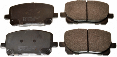 Brake Pad Set, disc brake (B111168)