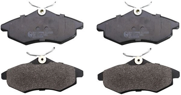 Brake Pad Set, disc brake (B110100)