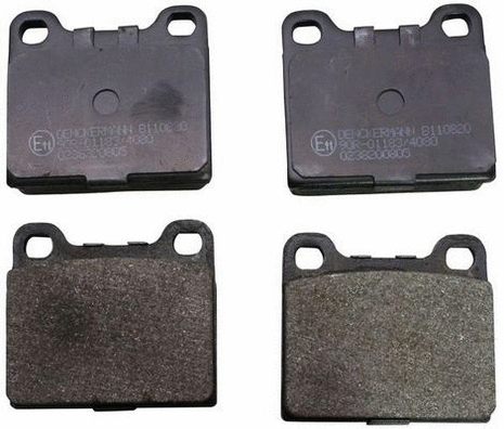 Brake Pad Set, disc brake (B110820)