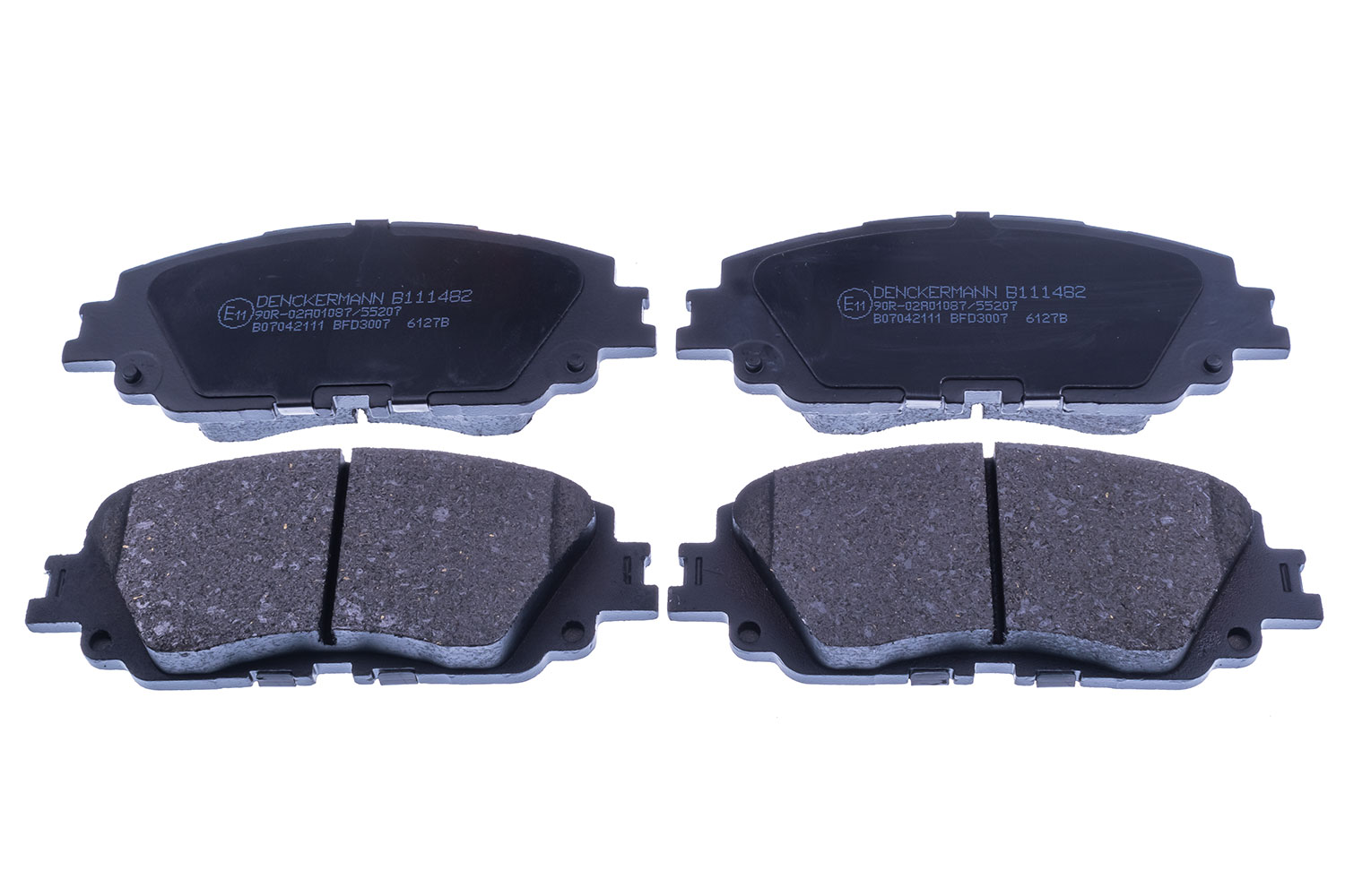 Brake Pad Set, disc brake (B111482)