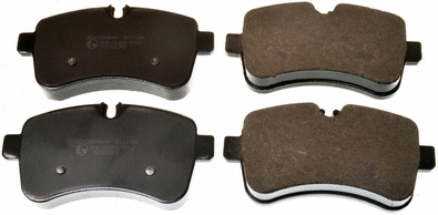 Brake Pad Set, disc brake (B111146)