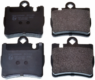 Brake Pad Set, disc brake (B111101)