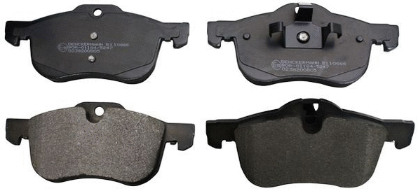 Brake Pad Set, disc brake (B110666)