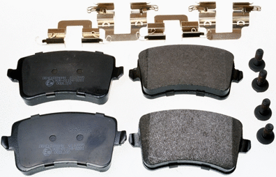 Brake Pad Set, disc brake (B110995)