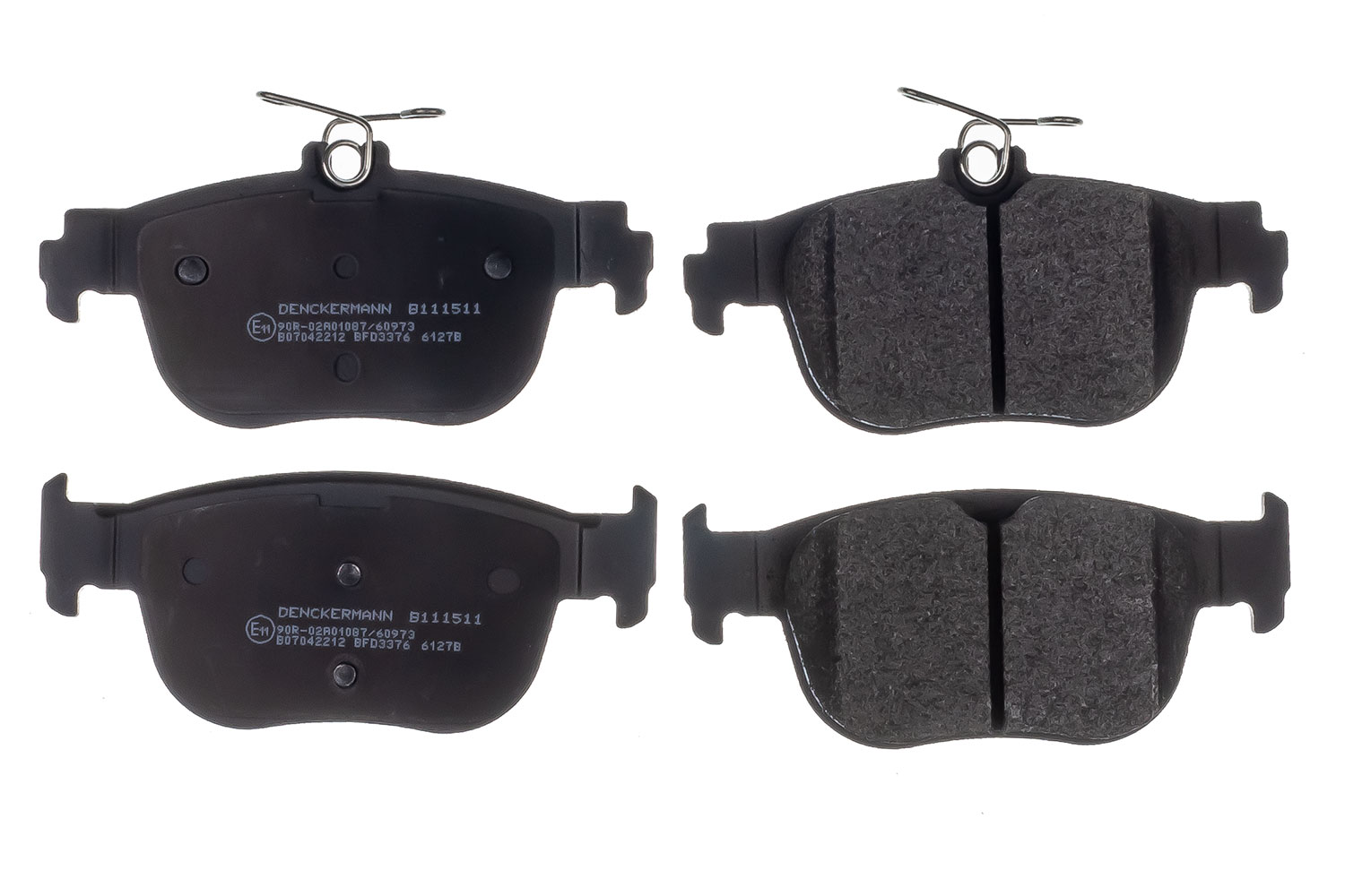 Brake Pad Set, disc brake (B111511)