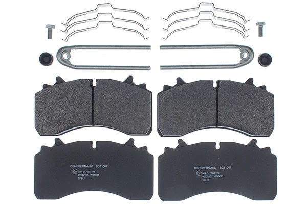 Brake Pad Set, disc brake (BC11007)