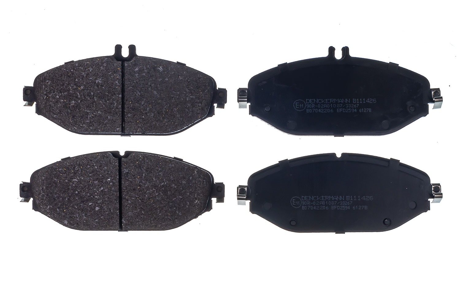 Brake Pad Set, disc brake (B111426)