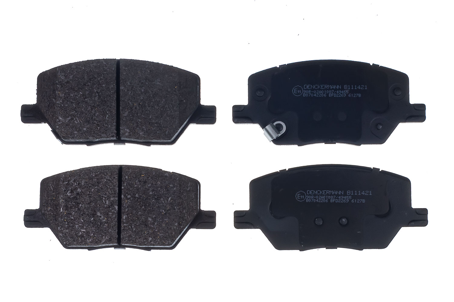 Brake Pad Set, disc brake (B111421)