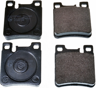 Brake Pad Set, disc brake (B111088)
