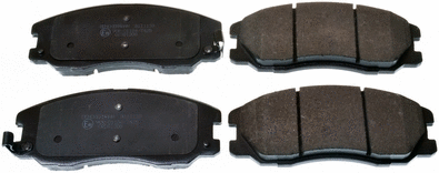 Brake Pad Set, disc brake (B111139)