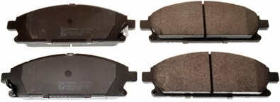 Brake Pad Set, disc brake (B111066)