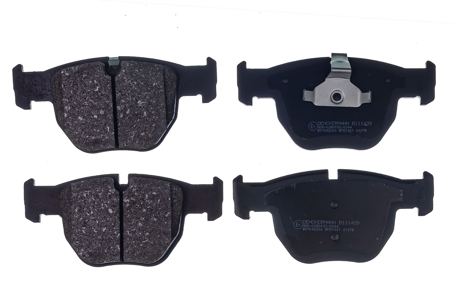 Brake Pad Set, disc brake (B111439)