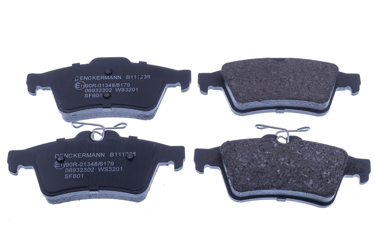Brake Pad Set, disc brake (B111338)